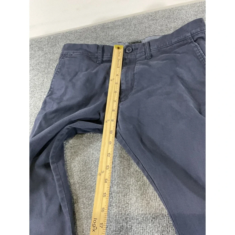J.Crew 484 Slim Chino Pants 31x30 Navy Stretch Casual Business Men's Cotton